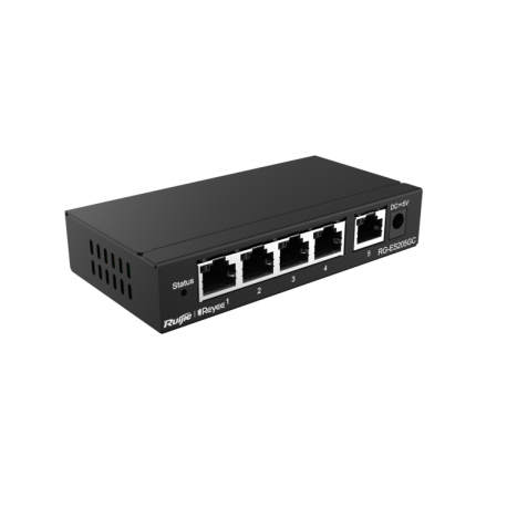 SWITCH RUIJIE REYEE RG-ES205GC V2 GIGABIT 4P CLOUD