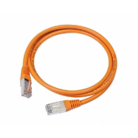 CABLE CAT5E UTP MOLDEADO 1M NARANJA