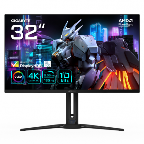 MONITOR GAMING GIGABYTE AORUS FO32U EK1 32" 3840X2160 UHD