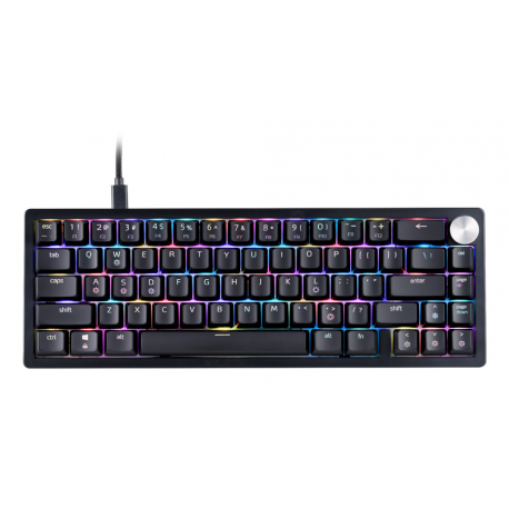 TECLADO GAMING XPG SORCERER MINI EN USB RETROILUMINADO MECANICO NEGRO