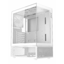 CAJA GAMING XPG INVADER X MINI ATX 1XUSB-C 2XUSB SIN FUENTE ARGB BLANCO