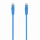 CABLE RED AISENS LATIGUILLO RJ45 LSZH CAT.6A UTP AWG24 30CM AZUL