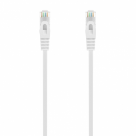 CABLE RED AISENS LATIGUILLO RJ45 LSZH CAT.6A UTP AWG24 1.5M BLANCO