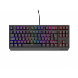 TECLADO GAMING GENESIS THOR230 TKL ES USB RETROILUMINADO MECANICO NEGRO