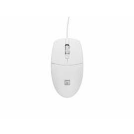 RATON NATEC RUFF 2 1000DPI OPTICO BLANCO USB