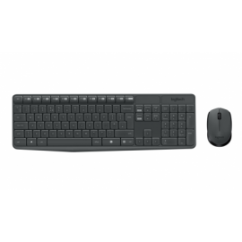 LOGITECH MK235 TECLADO Y RATON INALAMBRICO GRIS
