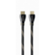 CABLE HDMI 2.1 8K 60HZ GEMBIRD CCBP-HDMI8K-2M PREMIUM TRENZADO ETHERNET 2M NEGRO
