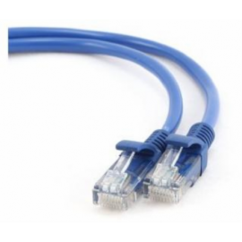 CABLE CAT5E UTP MOLDEADO 0,25M AZUL