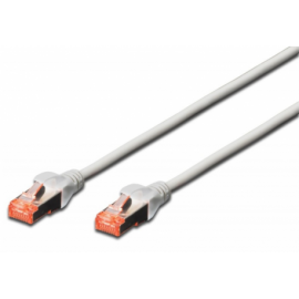 CABLE RED EWENT CAT6 S/FTP 1M GRIS