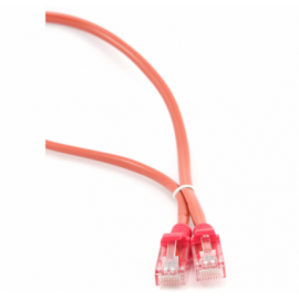 CABLE CAT5E UTP MOLDEADO 0,25M ROJO