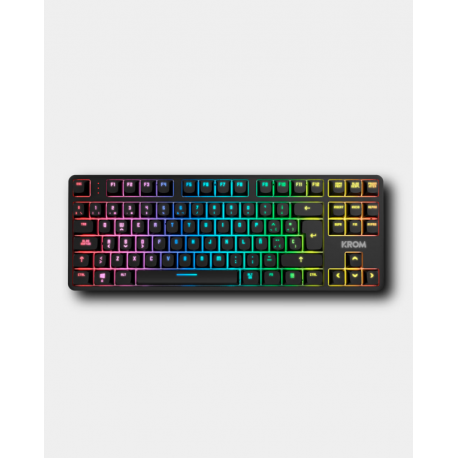 KROM MINI TECLADO KERNEL PRO MECANICO INALAM. RGB