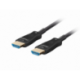 CABLE HDMI AOC LANBERG V2.1 M/M OPTICO ACTIVO 8K60HZ 100M NEGRO