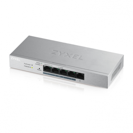ZYXEL GS1200-5HPV2 MANAGED SWITCH 5XGB (4XPOE+)