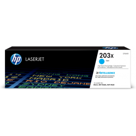 HP LASERJET M254,M280,M281 TONER CIAN ALTA 203X