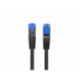 CABLE RED LANBERG LATIGUILLO CAT.6A S/FTP LSZH CCA 15M NEGRO FLUKE  PASSED