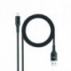 NANOCABLE CABLE LIGHTINING-USB A/M, NEGRO, 1 M