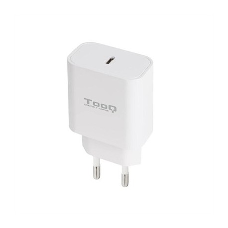 TOOQ CARGADOR PARED USB-C PD3.0 20W BLANCO