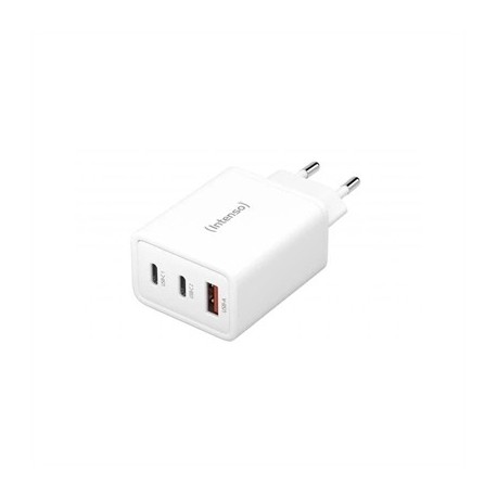 INTENSO | CARGADOR PARED GAN 1XUSB-A2XUSB-C 65 W
