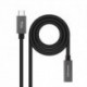 NANOCABLE CABLE USB 3.2 GEN2 USB-C M/H 1,5 M NEGRO