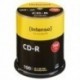 INTENSO CD-R 700MB/80MIN TUBO 100 UNIDADES