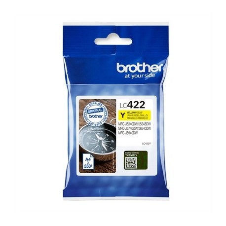 BROTHER CARTUCHO LC422Y AMARILLO