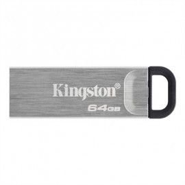 KINGSTON DATATRAVELER DTKN 64GB USB 3.2 GEN1 PLATA