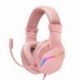 MARS GAMING AURICULAR+MIC MH122 ROSA