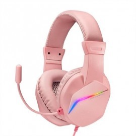 MARS GAMING AURICULAR+MIC MH122 ROSA