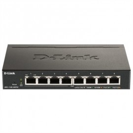 D-LINK DGS-1100-08PV2/E 8XGB POE SWITCH (64W)