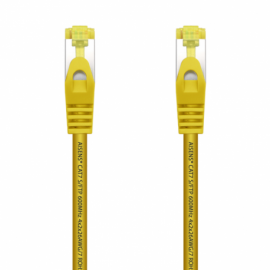 CABLE RED AISENS LATIGUILLO RJ45 LSZH CAT.7 SFTP PIMF 1.0M AMARILLO