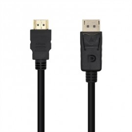 AISENS CABLE CONVERSOR DISPLAYPORT/M-HDMI/M, 2.0M