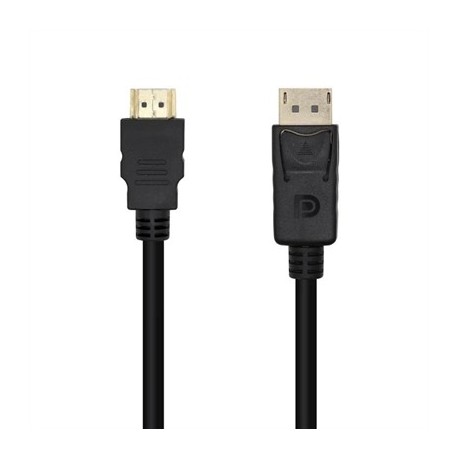 AISENS CABLE CONVERSOR DISPLAYPORT/M-HDMI/M, 2.0M