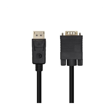 AISENS CONVERSOR DP/M-VGA/M NEGRO 2.0M