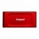 KINGSTON XS1000 ESSD 2TB USB 3.2 TIPO-C ROJO