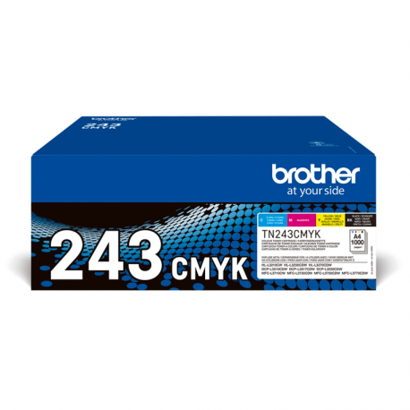BROTHER PACK 4 TONER HLL3210CW/3270CDW/DCPL3510CDW/DCPL3550CDW TN243CMYK