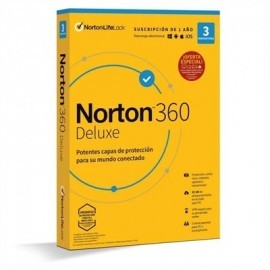 NORTON 360 DELUXE 25GB ES 1 USER 3 DEVICE 12MO GENERIC1 RSP MM GUM