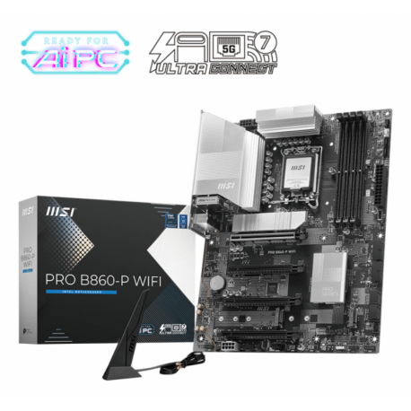 PLACA BASE MSI PRO B860-P WIFI