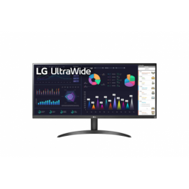 MONITOR LG  34WQ500-B 34" ULTRAWIDE FULL HD 5MS NEGRO HDMI DP REGULABLE