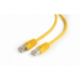 CABLE RED GEMBIRD FTP CAT6 0,25M AMARILLO