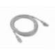 CABLE RED LANBERG LATIGUILLO CAT.6 FTP 0.5M GRIS FLUKE  PASSED