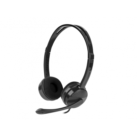 AURICULARES NATEC CANARY NEGRO MICROFONO ALAMBRICO JACK 3.5MM
