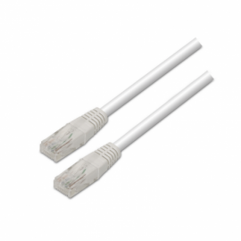 CABLE RED AISENS LATIGUILLO RJ45 CAT.5E UTP AWG24 BLANCO 2.0M