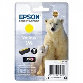 EPSON CLARIA PREMIUM CARTUCHO AMARILLO 26