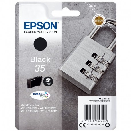 EPSON SINGLEPACK BLACK 35 DURABRITE ULTRA INK