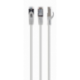 CABLE RED S-FTP GEMBIRD CAT 6A LSZH BLANCO 0,5 M
