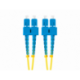 CABLE FIBRA OPTICA LANBERG 5M MONO SC/UPC-SC/UPC DUPLEX LSZH G657A1 3.0MM YELLOW