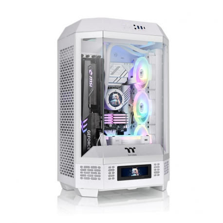 CAJA THERMALTAKE THE TOWER T300 ATX 2XUSB 3.0 SIN FUENTE BLANCO