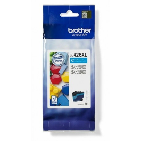 BROTHER TINTA XL CIAN PARA MFCJ4340DW/MFCJ4540DW/MFCJ4540DWXL LC426XLC