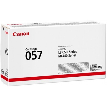 CANON TONER NEGRO 057 I-SENSYS LBP223 LBP226 MF443 MF445