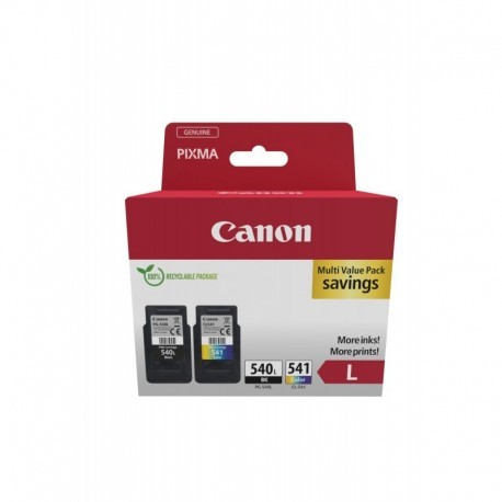CANON PACK PG540L/CL541XL +50H GLOSSY PHOTO PAPER CARTON SEC CON ALARMA